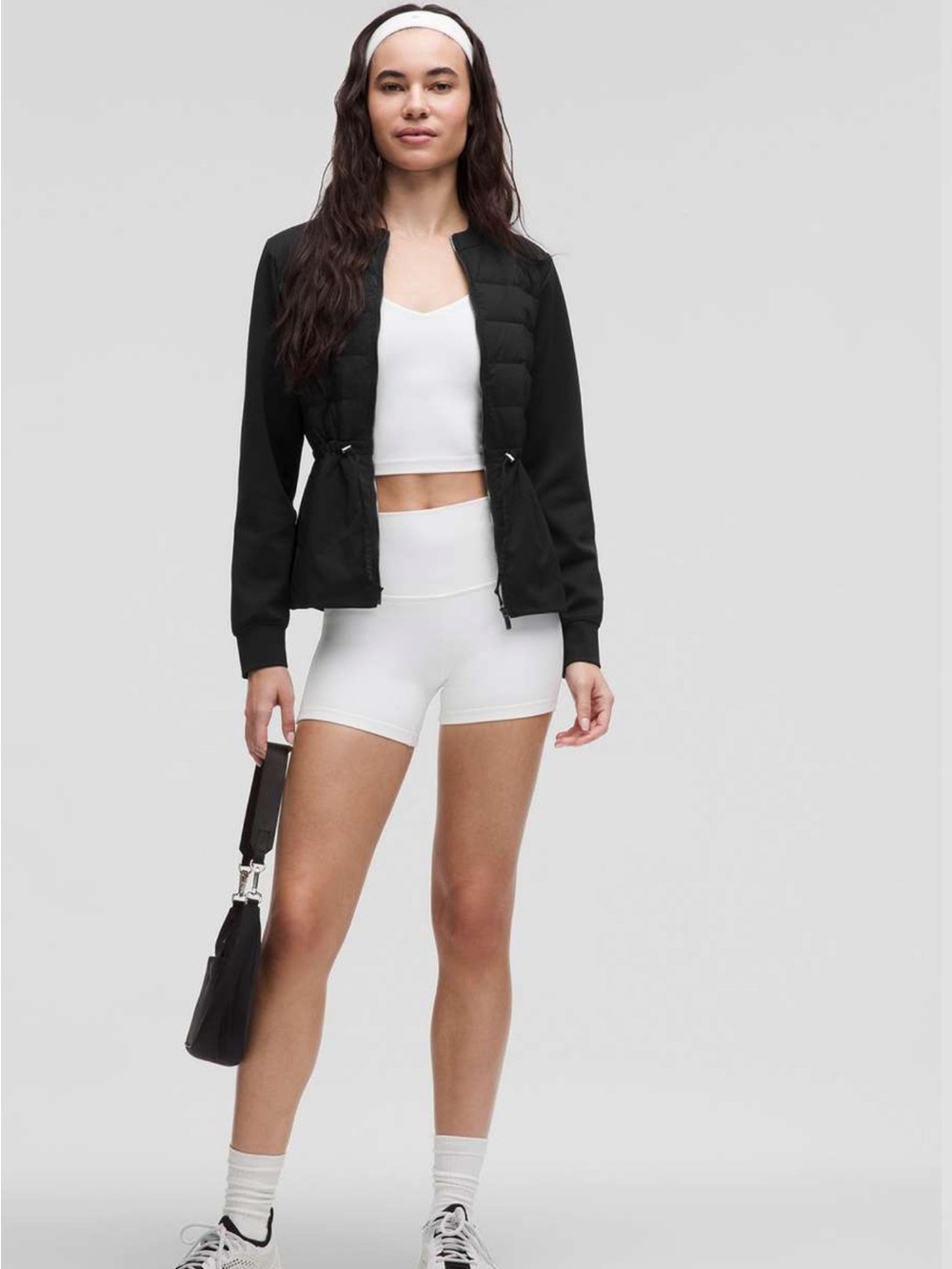 Lululemon Down-Filled Cinch-Waist Jacket
Black